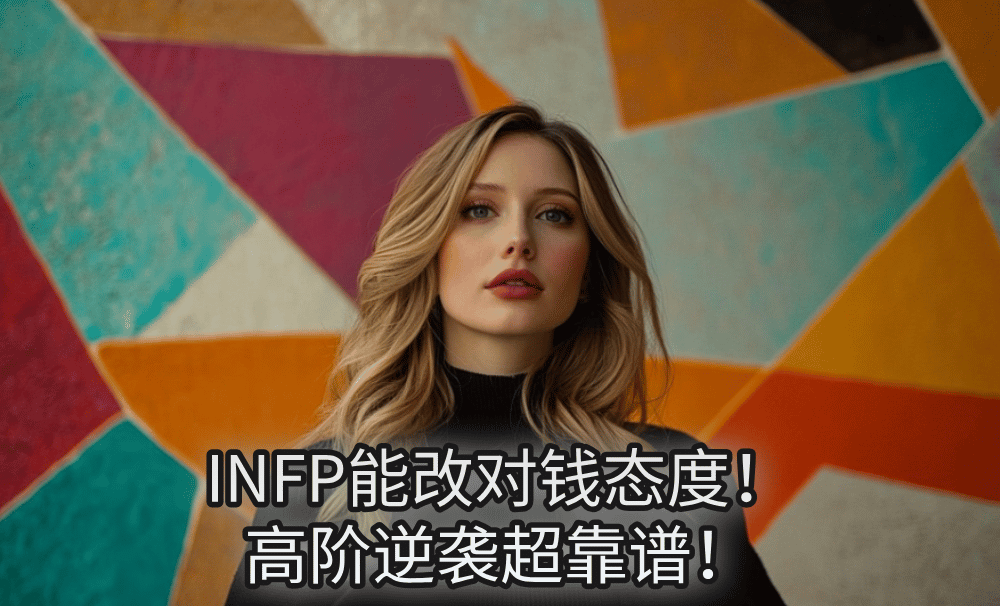 INFP能改对钱态度!高阶逆袭超靠谱!