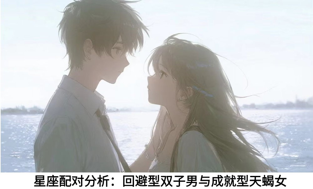 星座配对分析:回避型双子男与成就型天蝎女