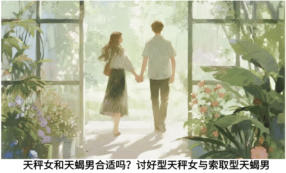 天秤女和天蝎男合适吗?讨好型天秤女与索取型天蝎男