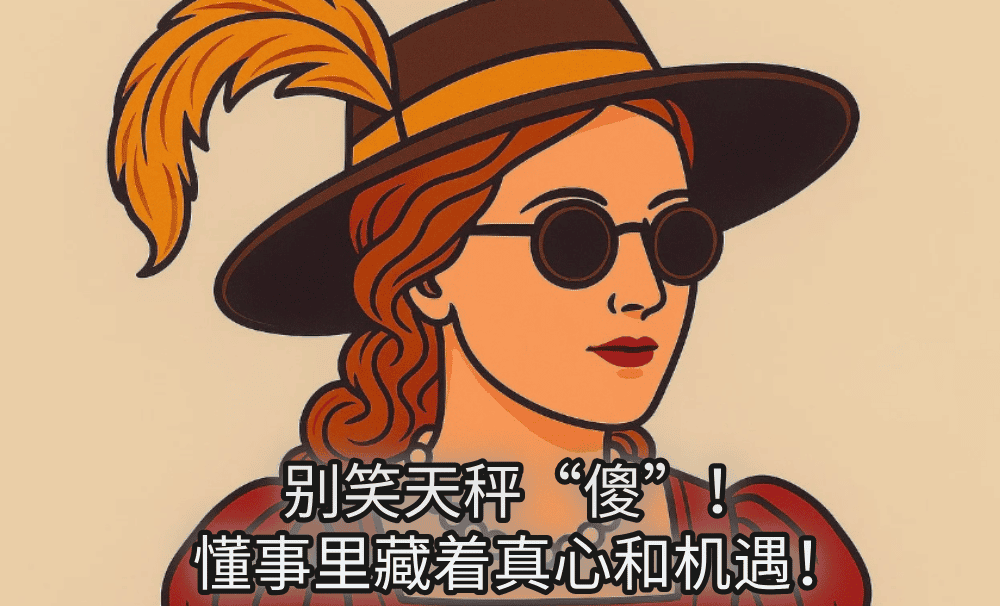 别笑天秤“傻”!懂事里藏着真心和机遇!