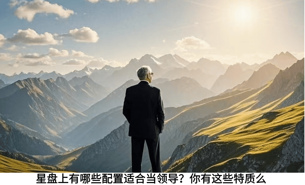 星盘上有哪些配置适合当领导？你有这些特质么