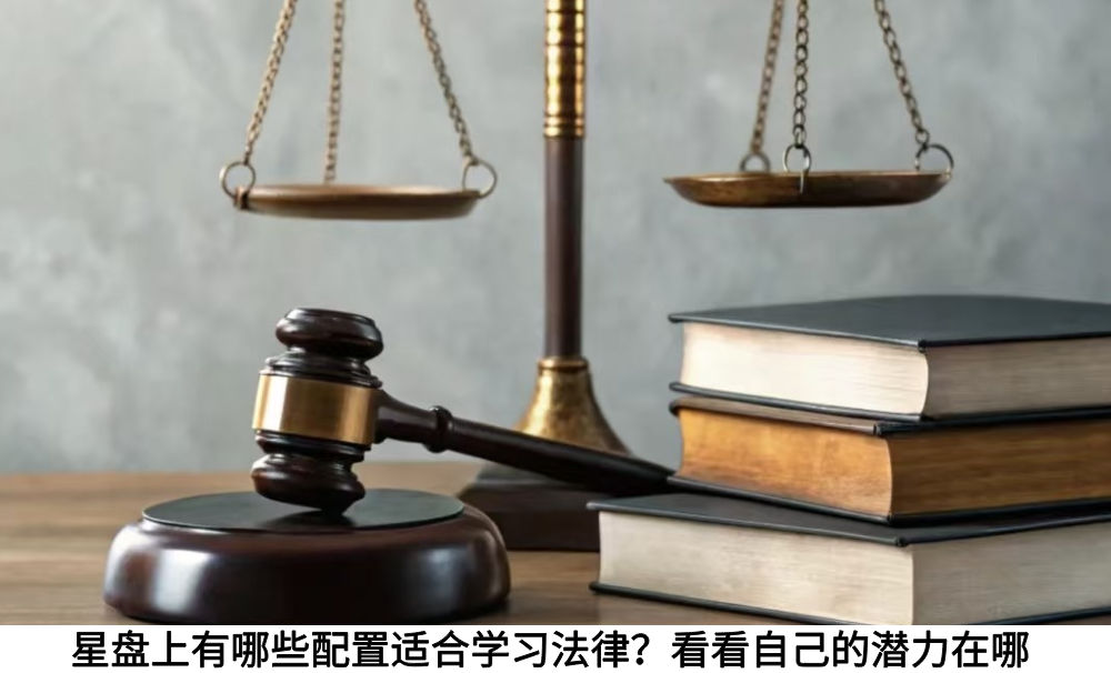 星盘上有哪些配置适合学习法律？看看自己的潜力在哪