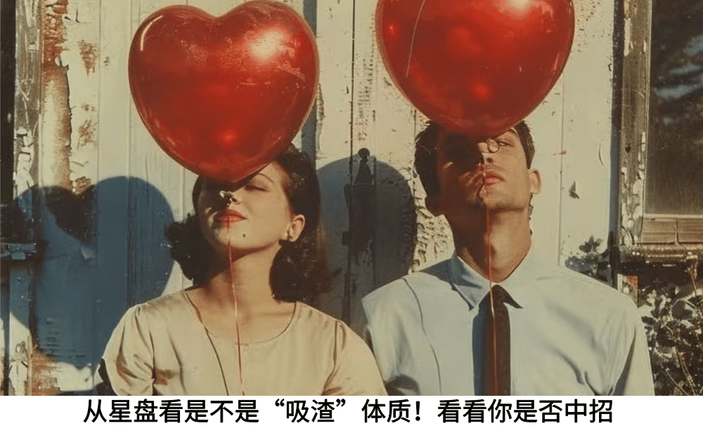 从星盘看是不是“吸渣”体质！看看你是否中招