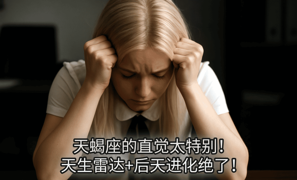 天蝎座的直觉太特别！天生雷达+后天进化绝了！