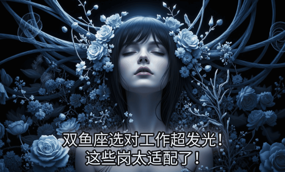 双鱼座选对工作超发光!这些岗太适配了!