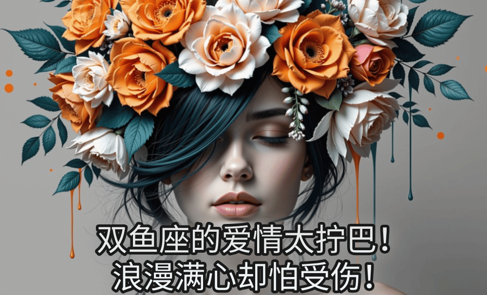 双鱼座的爱情太拧巴!浪漫满心却怕受伤!