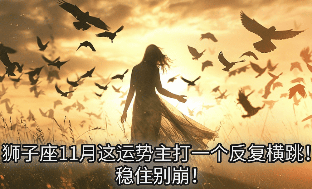 狮子座11月这运势主打一个反复横跳！稳住别崩！