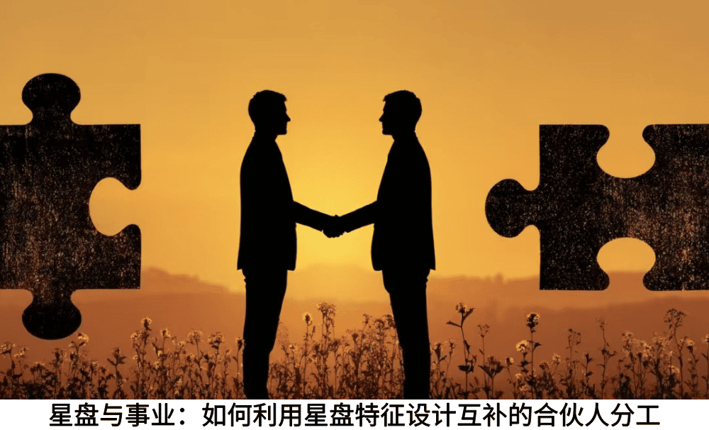 星盘与事业：如何利用星盘特征设计互补的合伙人分工