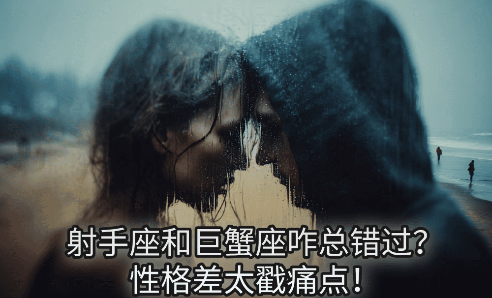 射手座和巨蟹座咋总错过？性格差太戳痛点！