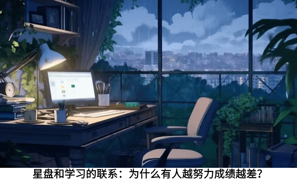 星盘和学习的联系：为什么有人越努力成绩越差？