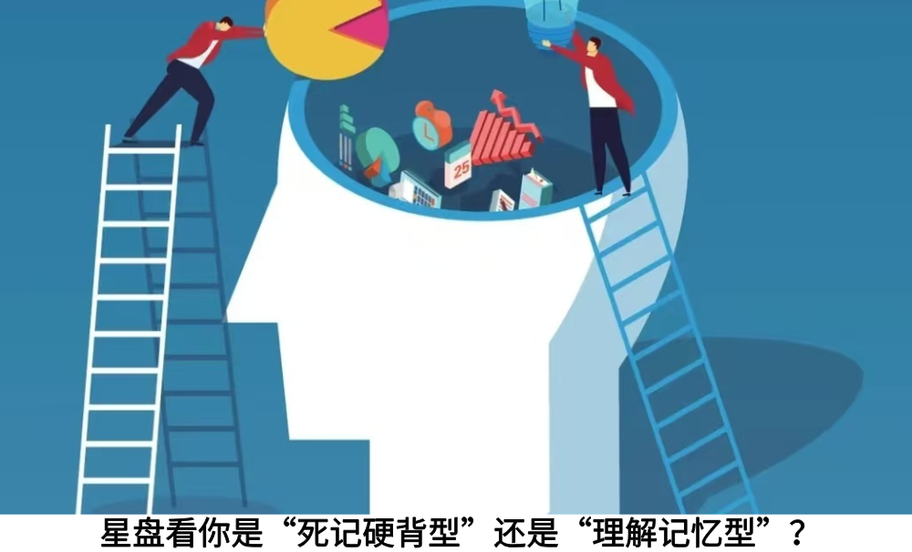星盘看你是【死记硬背型】还是【理解记忆型】？