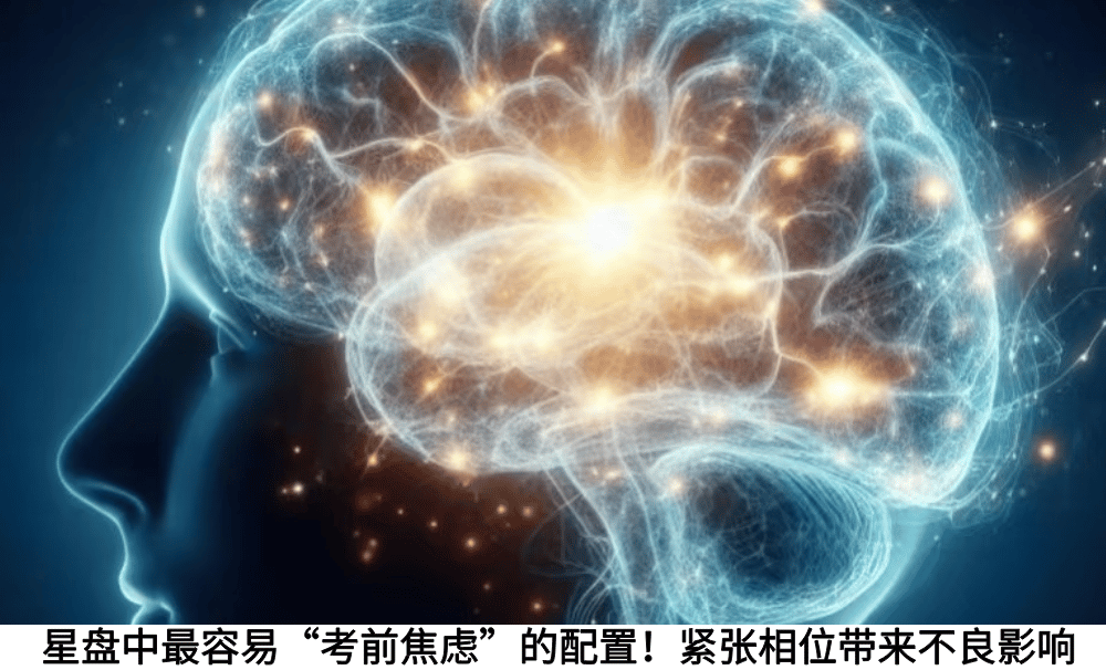 星盘中最容易【考前焦虑】的配置！紧张相位带来不良影响