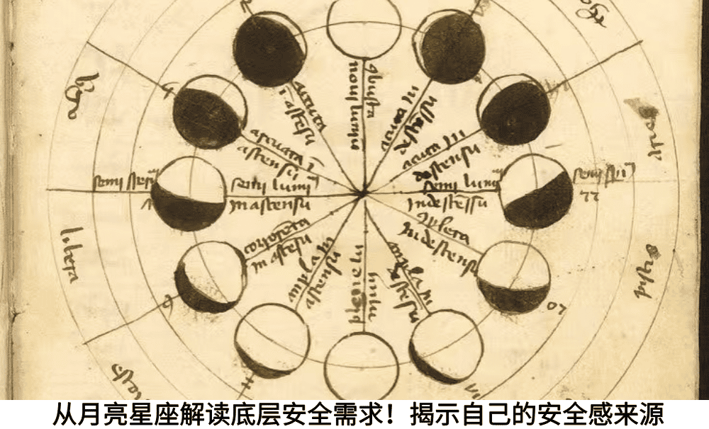 从月亮星座解读底层安全需求！揭示自己的安全感来源
