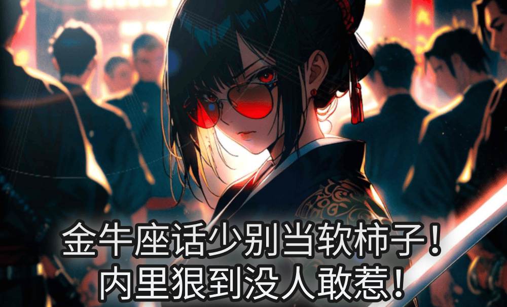 金牛座话少别当软柿子!内里狠到没人敢惹!