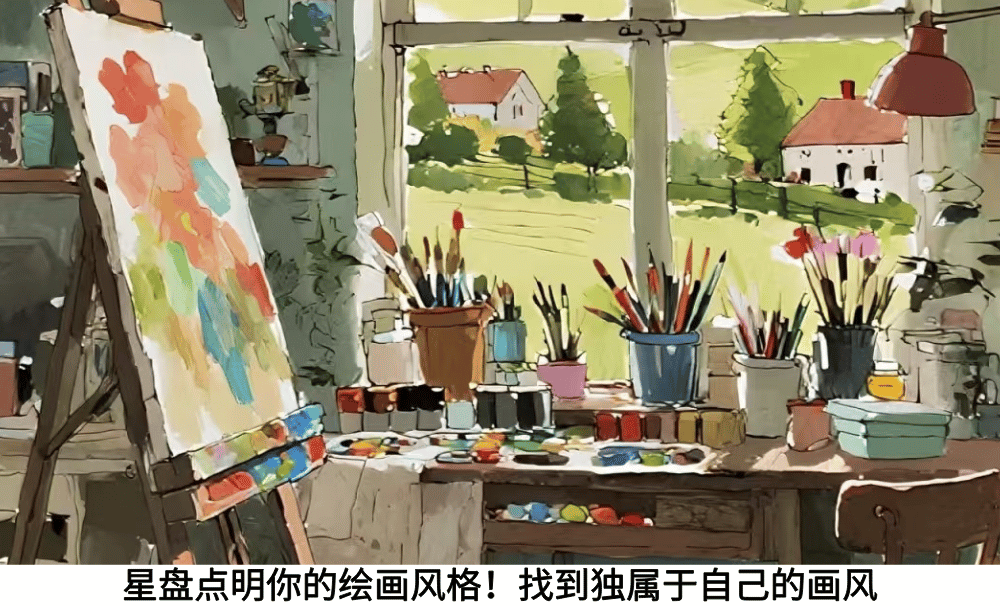 星盘点明你的绘画风格！找到独属于自己的画风