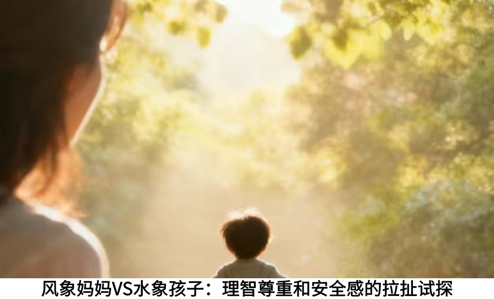 风象妈妈VS水象孩子:理智尊重和安全感的拉扯试探