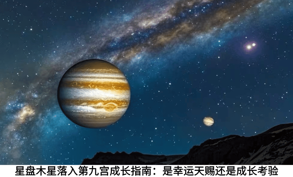 星盘木星落入第九宫成长指南：是幸运天赐还是成长考验