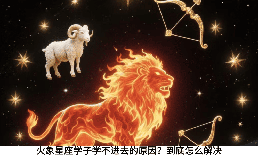 火象星座学子学不进去的原因？到底怎么解决