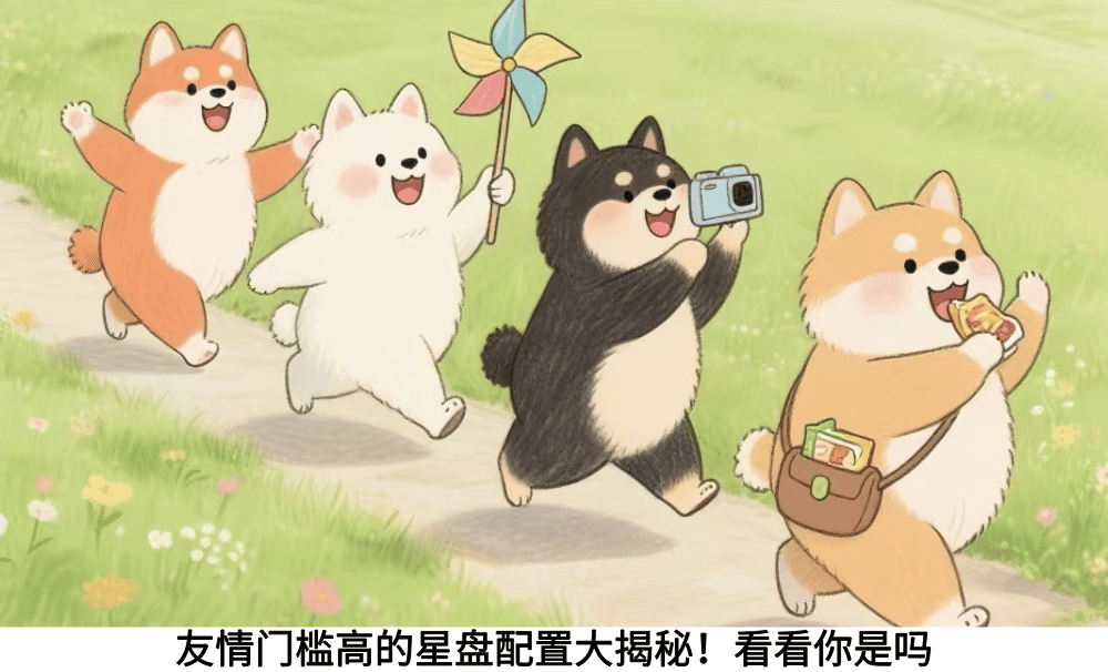 友情门槛高的星盘配置大揭秘！看看你是吗