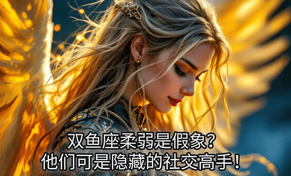 双鱼座柔弱是假象？他们可是隐藏的社交高手！