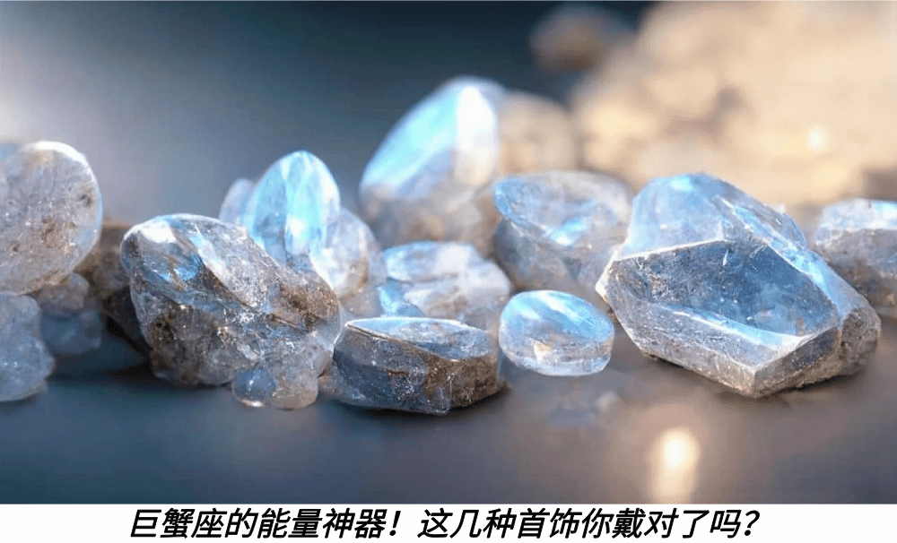 巨蟹座的能量神器！这几种首饰你戴对了吗？