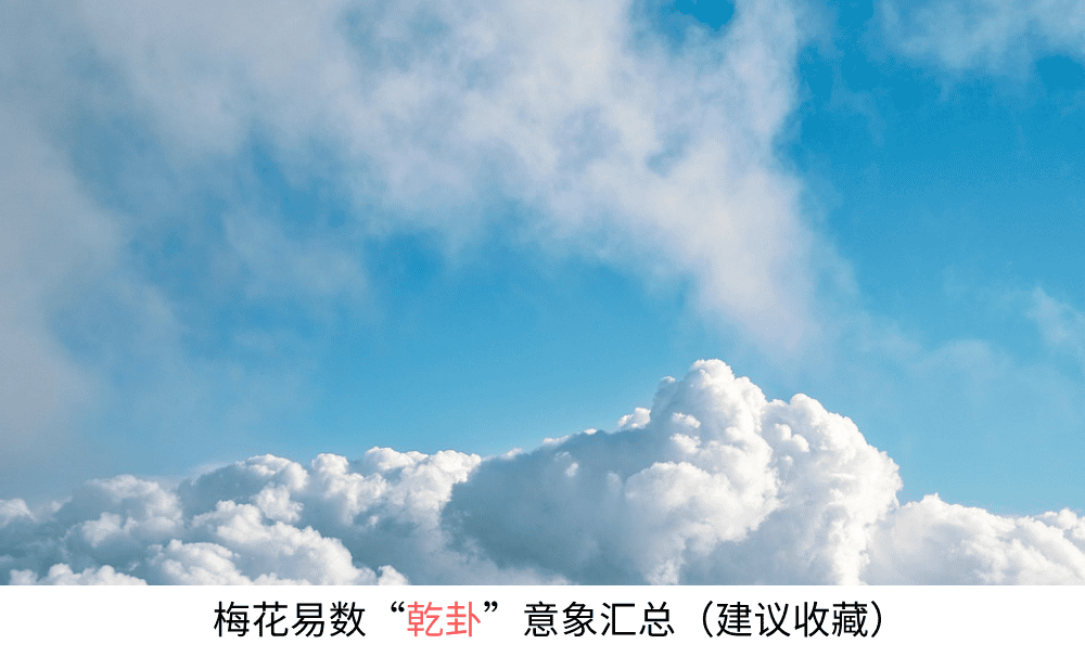 梅花易数【乾卦】意象汇总（建议收藏）