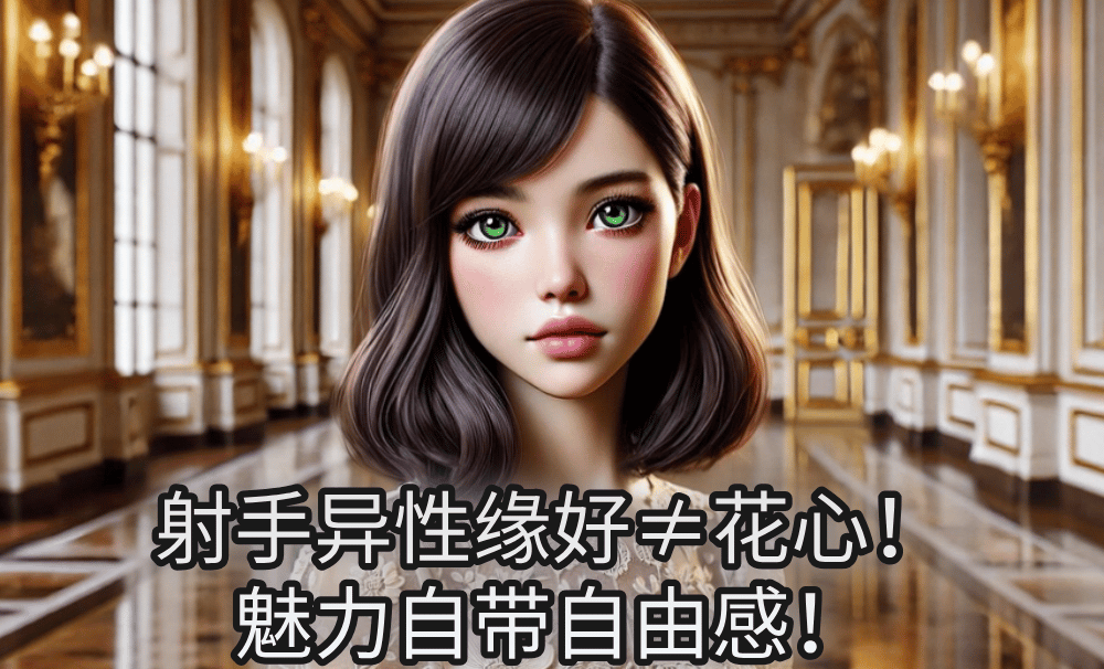 射手异性缘好≠花心！魅力自带自由感！