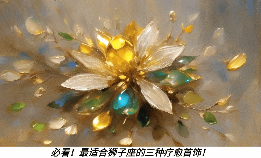 必看！最适合狮子座的三种疗愈首饰！