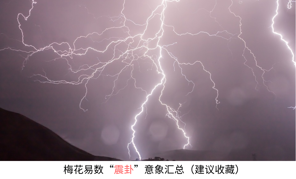 梅花易数【震卦】意象汇总（建议收藏）