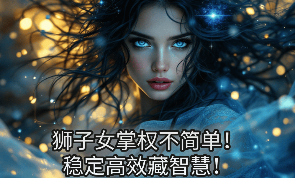 狮子女掌权不简单!稳定高效藏智慧!