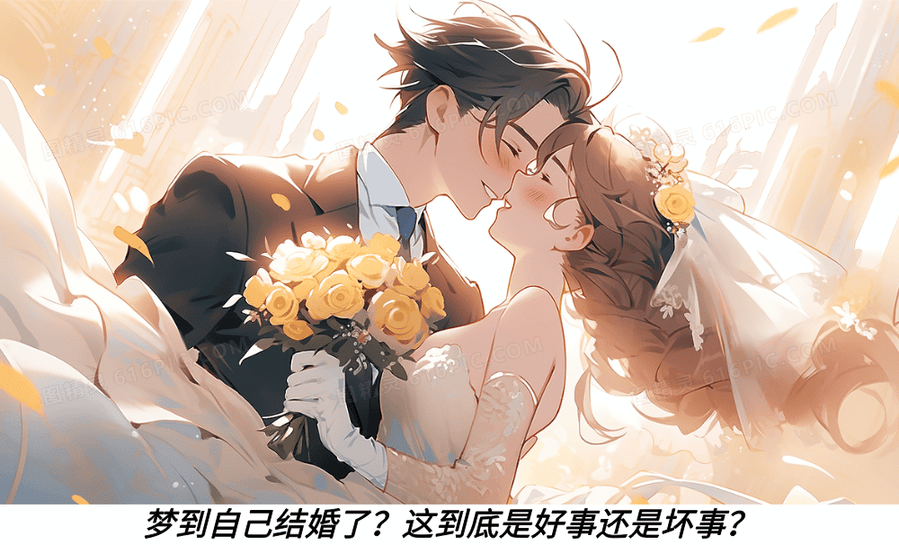 梦到自己结婚了？这到底是好事还是坏事？