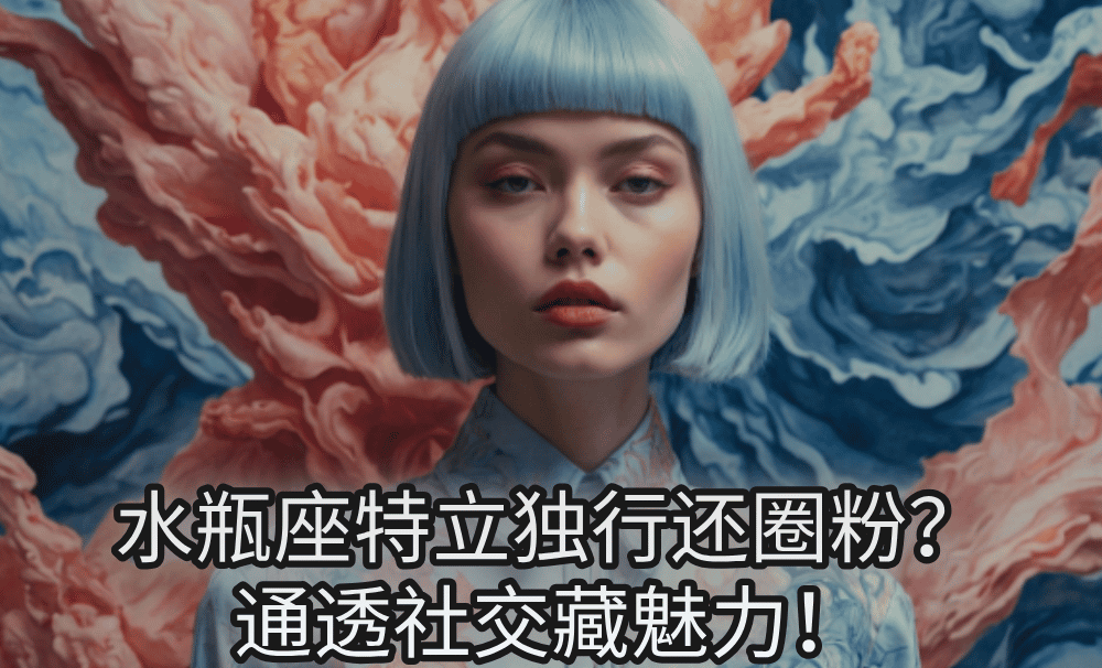 水瓶座特立独行还圈粉？通透社交藏魅力！