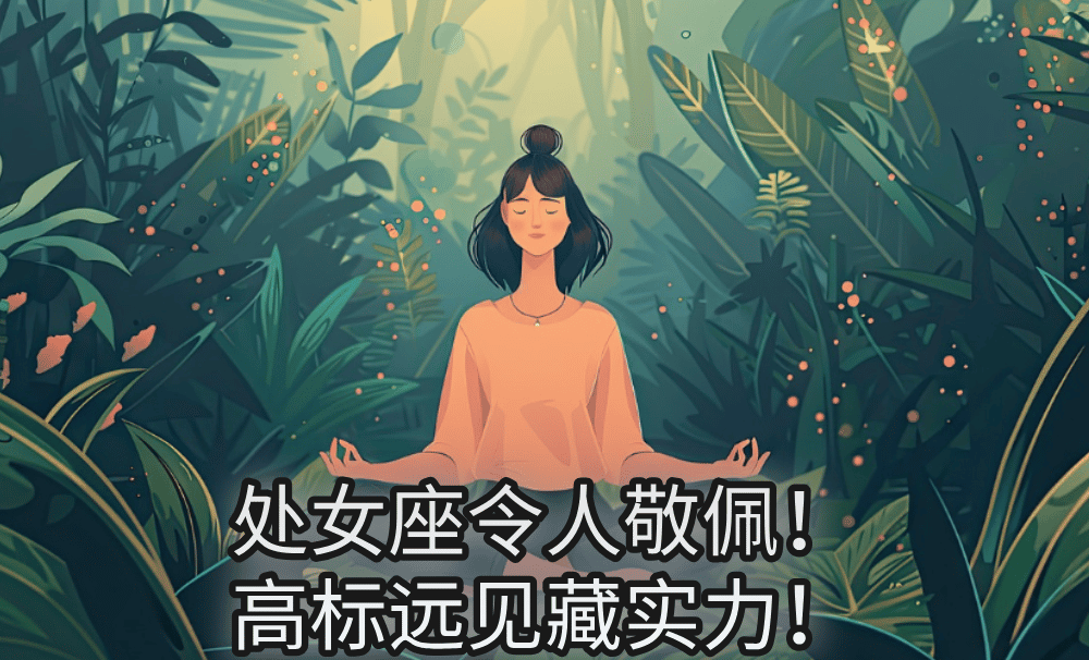 处女座令人敬佩!高标远见藏实力!