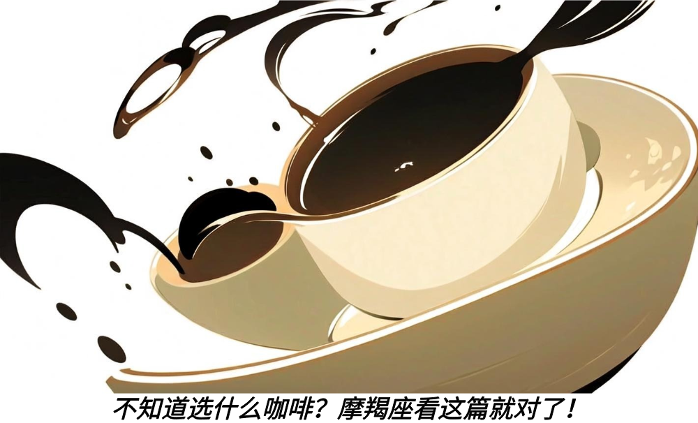 不知道选什么咖啡？摩羯座看这篇就对了！
