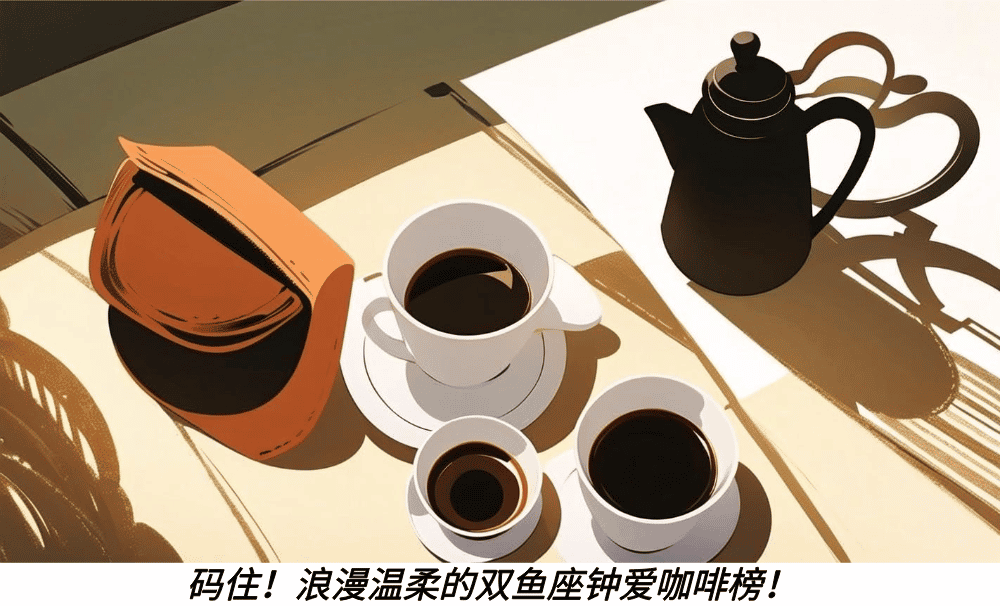 码住！浪漫温柔的双鱼座钟爱咖啡榜！