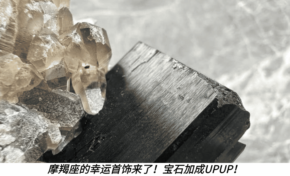 摩羯座的幸运首饰来了！宝石加成UPUP！