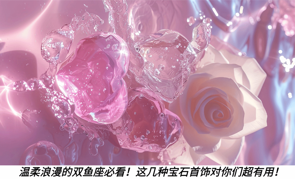 温柔浪漫的双鱼座必看！这几种宝石首饰对你们超有用！