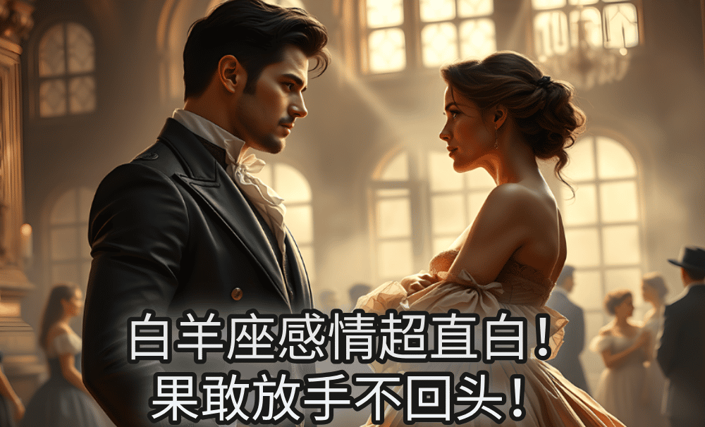 白羊座感情超直白！果敢放手不回头！