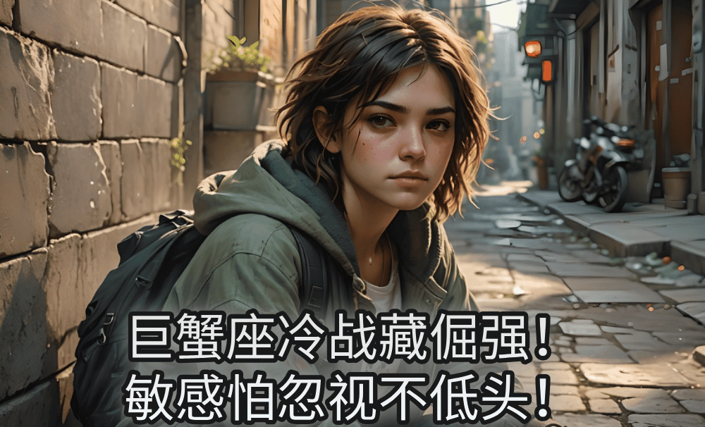 巨蟹冷战藏倔强!敏感怕忽视不低头!