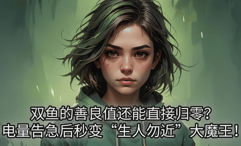 双鱼的善良值还能直接归零?电量告急后秒变“生人勿近”大魔王!