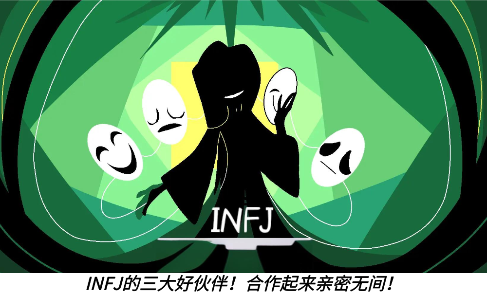 INFJ的三大好伙伴！合作起来亲密无间！
