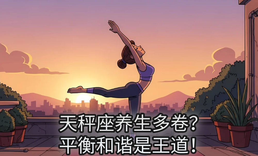 天秤座养生多卷？平衡和谐是王道！