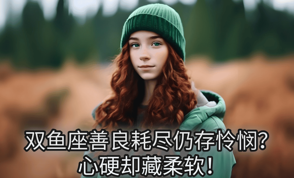 双鱼座善良耗尽仍存怜悯?心硬却藏柔软!