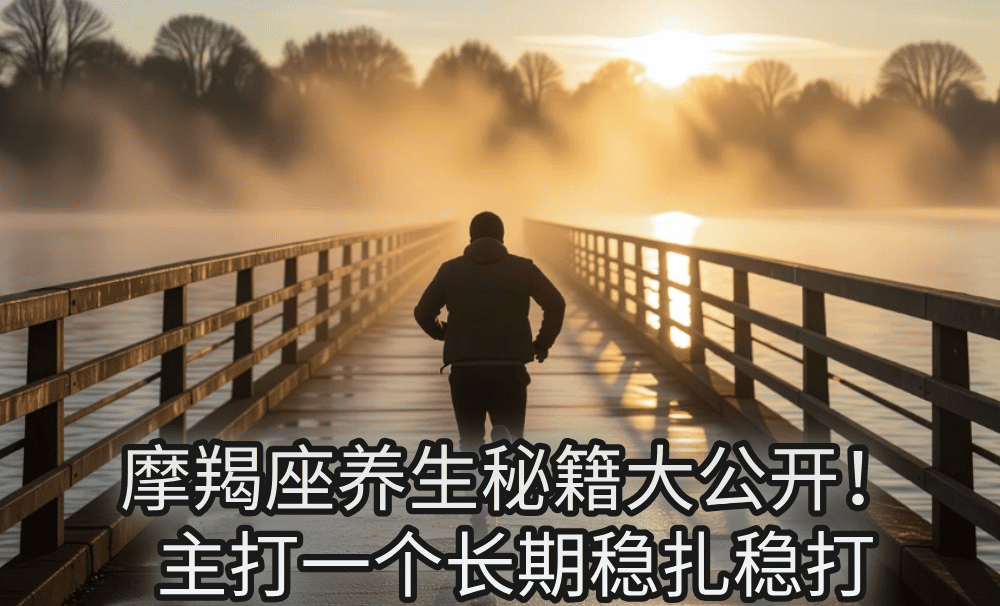 摩羯座养生秘籍大公开！主打一个长期稳扎稳打