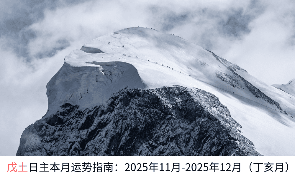 戊土日主本月运势指南：2025年11月-2025年12月（丁亥月）