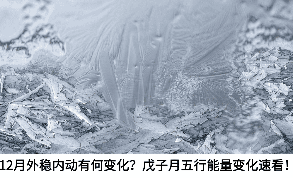 12月外稳内动有何变化?戊子月五行能量变化速看!