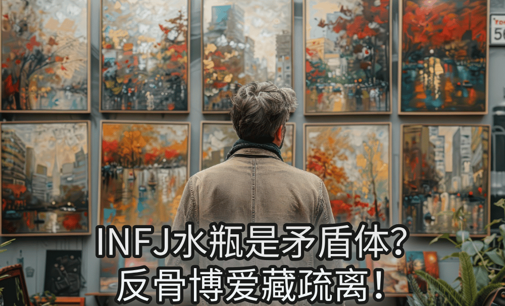 INFJ水瓶是矛盾体？反骨博爱藏疏离！