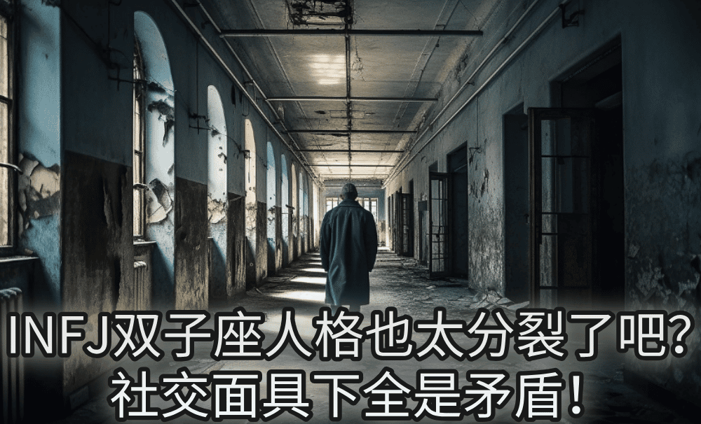 INFJ双子座人格也太分裂了吧？社交面具下全是矛盾！