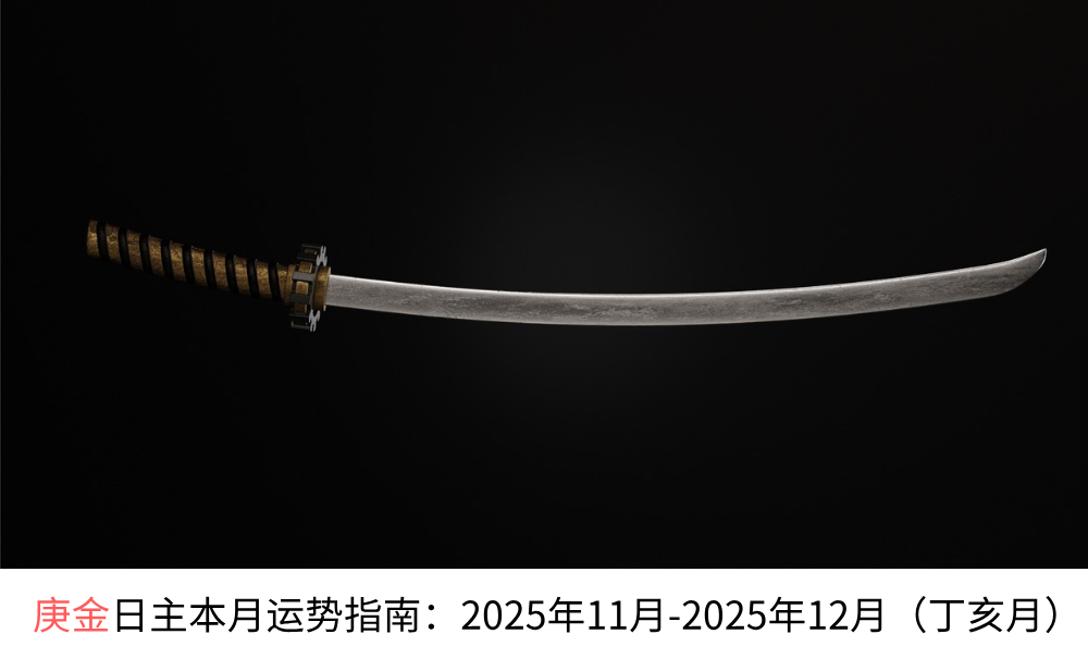 庚金日主本月运势指南：2025年11月-2025年12月（丁亥月）