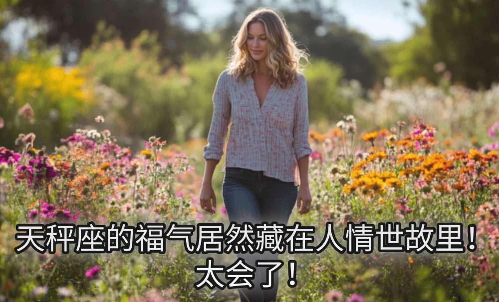 天秤座的福气居然藏在人情世故里!太会了!